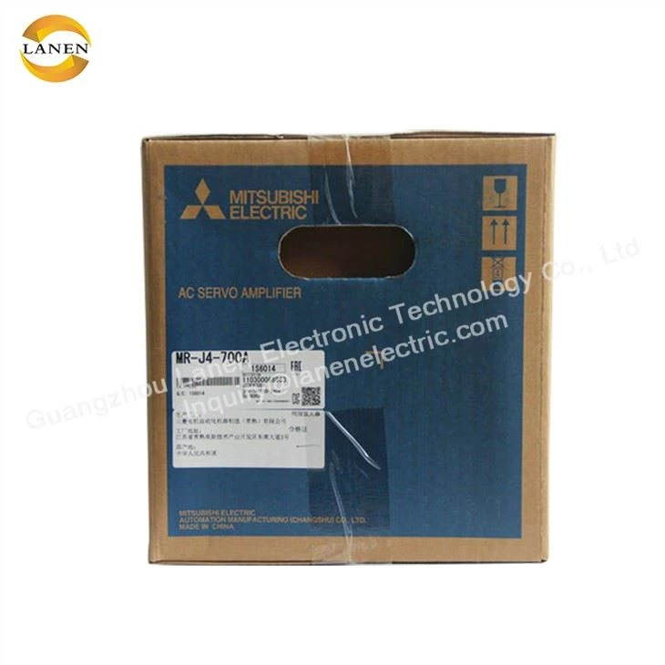 Mitsubishi Trifásico AC Servo MR-J4-700A Embalagem Original Amplificador Série 7kW MR-J4