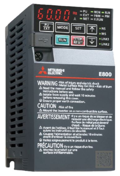 Mitsubishi FR-E840-0016-4-60 380V 0.4KW Inverter Substituir E740 Novo